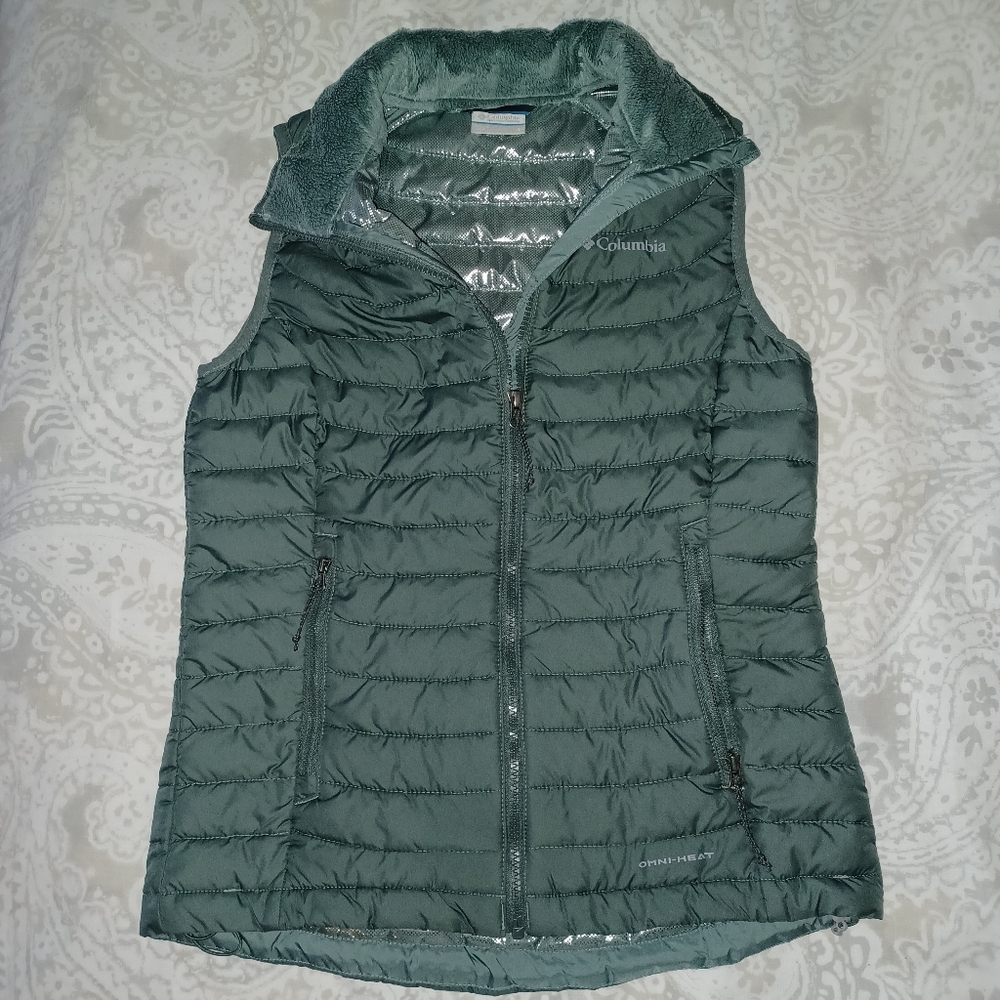 Columbia Omni-heat women's insulated waterproof vest size small